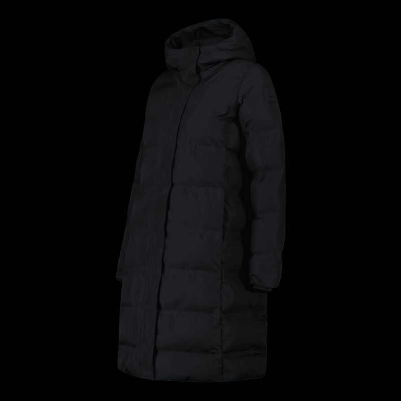 CMP Women's Hooded Winter Jacket, Insulated Waterproof Coat, Black (34K0096/U901) In preparation Your Sports Performance