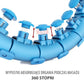 HMS HHW01 hula hoop with studs and weight, blue In preparation Your Sports Performance