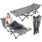 DELUXE JOURNEY FOLDABLE TRAVEL BED 190x70x36.5CM Turystyka/Meble Kempingowe Your Sports Performance
