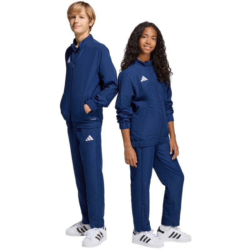 adidas Entrada 26 Presentation Kids' Trousers, Navy JZ9128