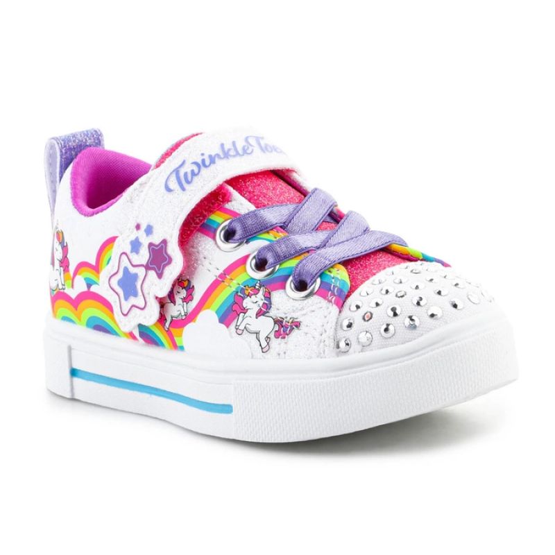 Skechers S-Lights Girls Twinkle Sparks Jumpin Clouds Jr 314809N-WMLT shoes Footwear/Lifestyle/Skechers Skechers