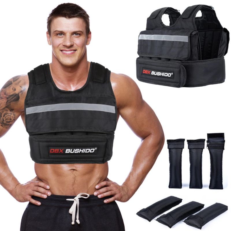 Weighted Training Vest 12 Inserts (Empty) Kamizelki obciążeniowe Your Sports Performance