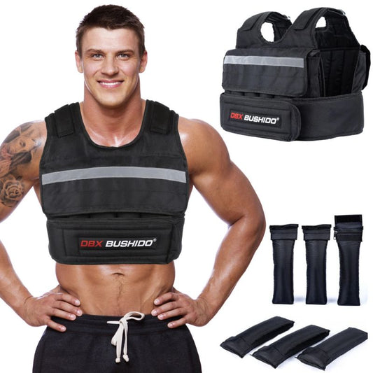 Weighted Training Vest 12 Inserts (Empty) Kamizelki obciążeniowe Your Sports Performance