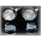 ELECTROLUX EGS6426SX silver gas hob AGD - Produkty/Płyty grzejne do zabudowy Your Sports Performance