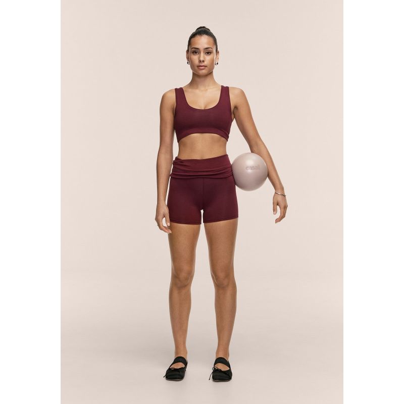 CASALL Sublime Fling Bralette Sports Bra, Burgundy