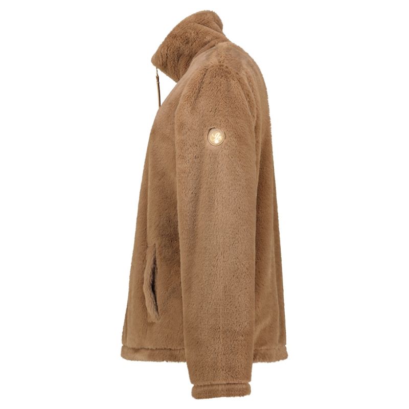 Women’s fleece jacket Geographical Norway TOFURE TAUPE DB LADY 0124 (WZ8151F/GN-TAUPE)