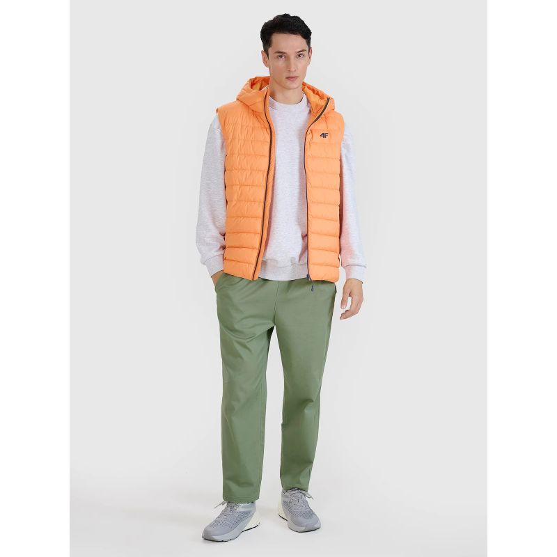 Men's down vest with synthetic filling 4F 4FWSS25TVJAM192-70S *Kategoria tymczasowa Your Sports Performance