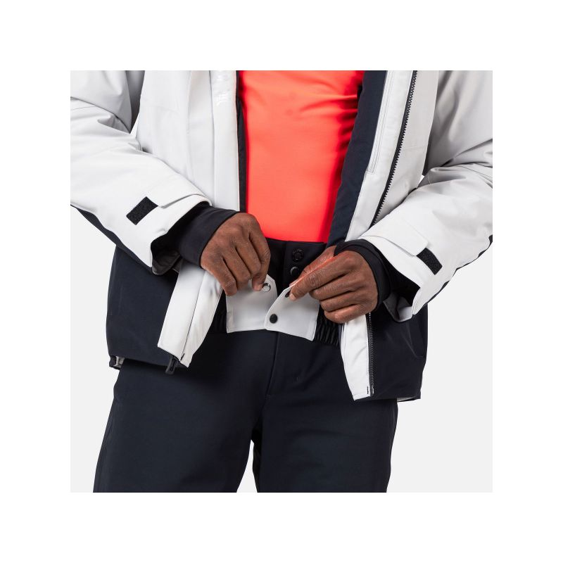 ROSSIGNOL Hero Blackside Insulated Jkt Men's Ski Jacket Gray