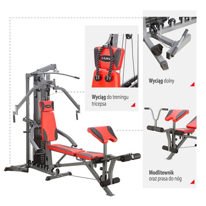 Atlas HMS Tytan 10R 200 LBS (90 KG) Accessories/Training equipment/Sprzęt siłowy/Atlasy Your Sports Performance