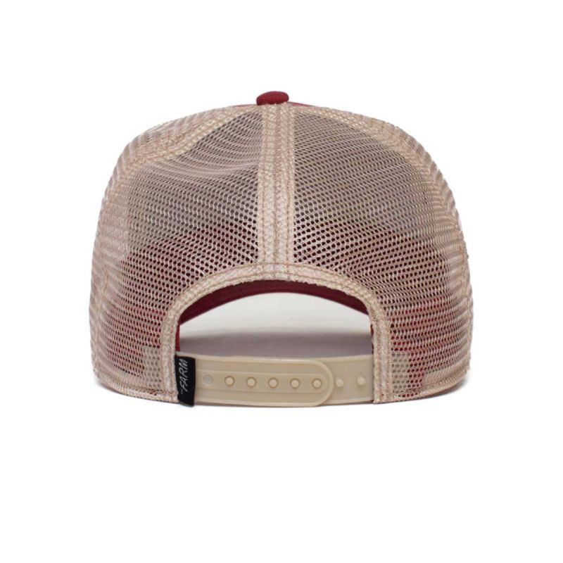 Goorin Bros The Baddest Boy Trucker Cap - 101-0493-RED Odzież/Czapki/Czapki z daszkiem Your Sports Performance