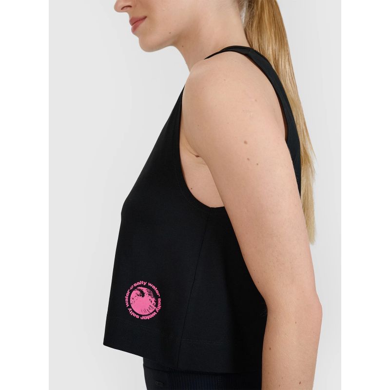 Women's regular printed top 4F 4FWSS25TSLEF118-20S *Kategoria tymczasowa Your Sports Performance