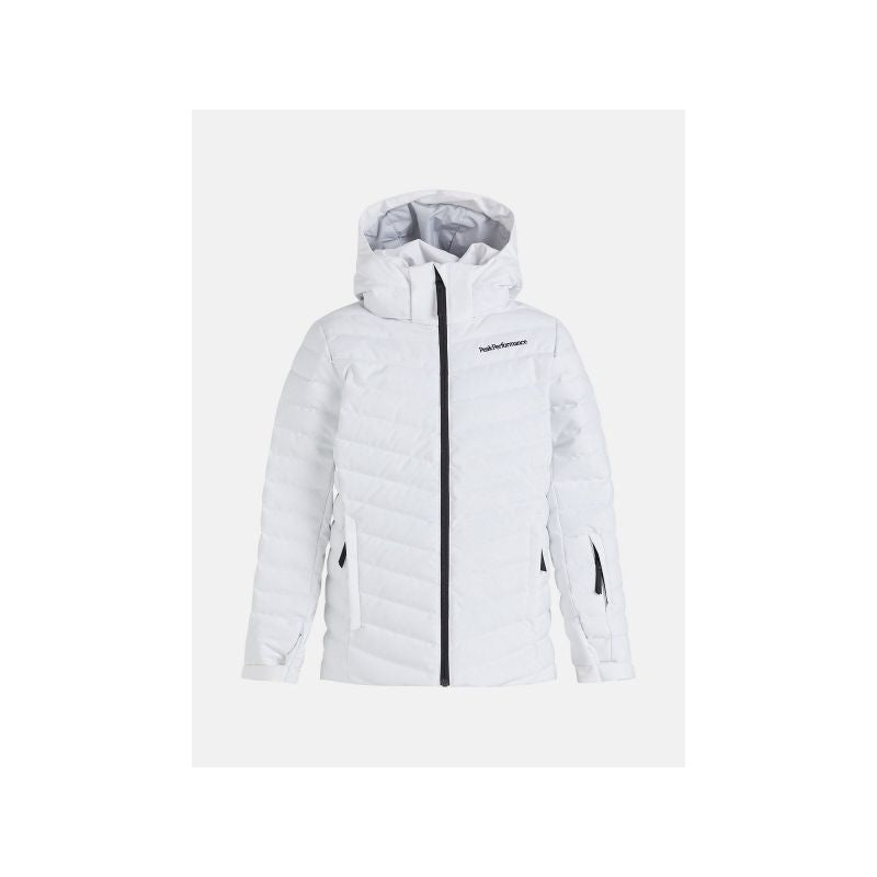 Peak Performance Jr Frost Ski Jacket White Import z PMSport Your Sports Performance