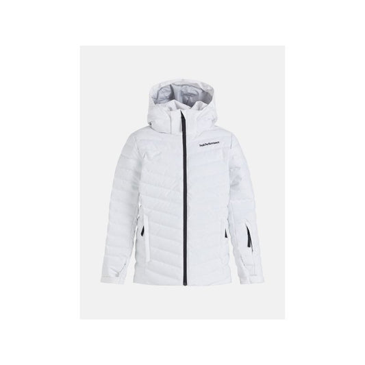 Peak Performance Jr Frost Ski Jacket White Import z PMSport Your Sports Performance