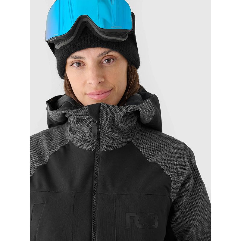Women's 10000 membrane snowboard jacket 4F 4FWAW24TTJAF587-20S Clothing Your Sports Performance