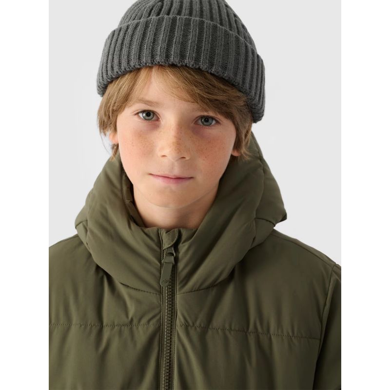 Boy's down coat with synthetic filling 4F Junior 4FJWAW24TDJAM464-43S 4f
