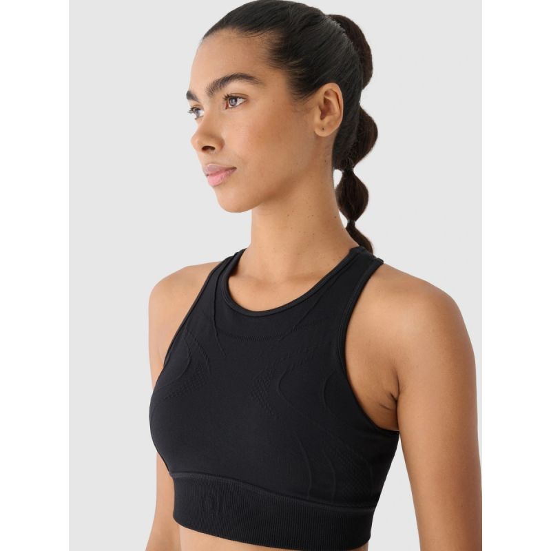 4F x Anna Lewandowska Seamless Medium Support Training Bra 4F 4FALSAW24USBAF169-20S *Kategoria tymczasowa Your Sports Performance