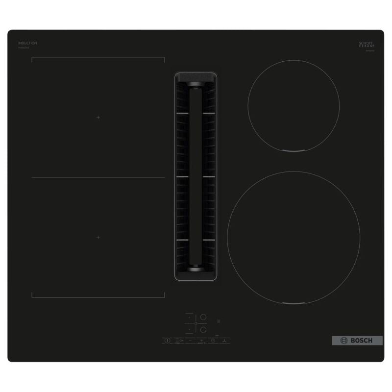 Induction hob with extractor hood BOSCH PVS611B16E 60 cm AGD - Produkty/Płyty grzejne do zabudowy Your Sports Performance