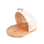 MAESTRO MR-1678-BR-BEIGE bread bin beige AGD - Produkty/Pojemniki na żywność (z tworzywa sztucznego) Your Sports Performance