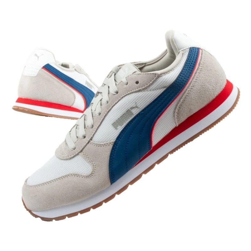 Puma sports shoes men's sneakers ST Miler fashionable comfortable light gray white To be categorized Your Sports Performance