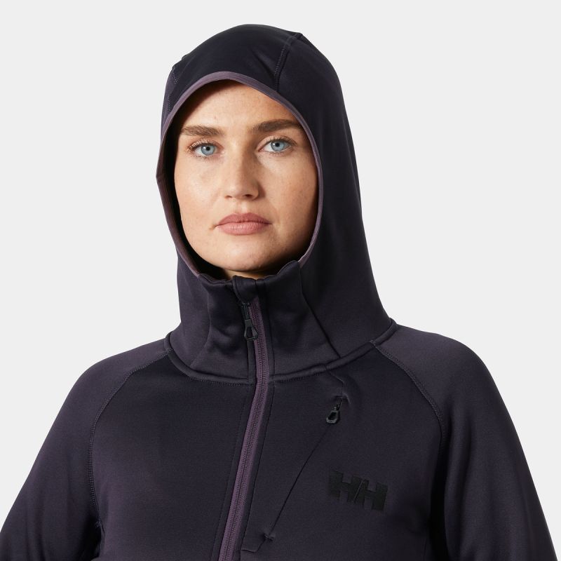Helly Hansen Women's Fleece Sweatshirt W ODIN THERMAL PRO FLEECE JKT 49585 660 Helly Hansen
