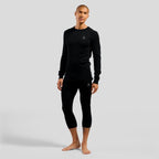 Odlo BL TOP crew neck l/s ACTIVE WARM ECO men's t-shirt size L Black Clothing Your Sports Performance