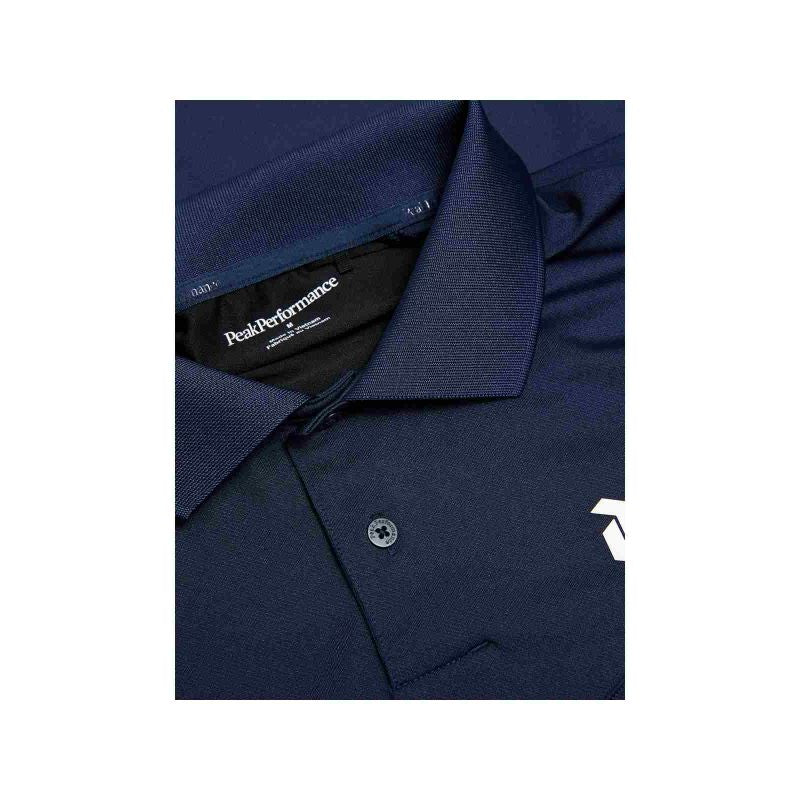 PEAK PERFORMANCE M Swift Polo Men's T-Shirt, Navy Blue