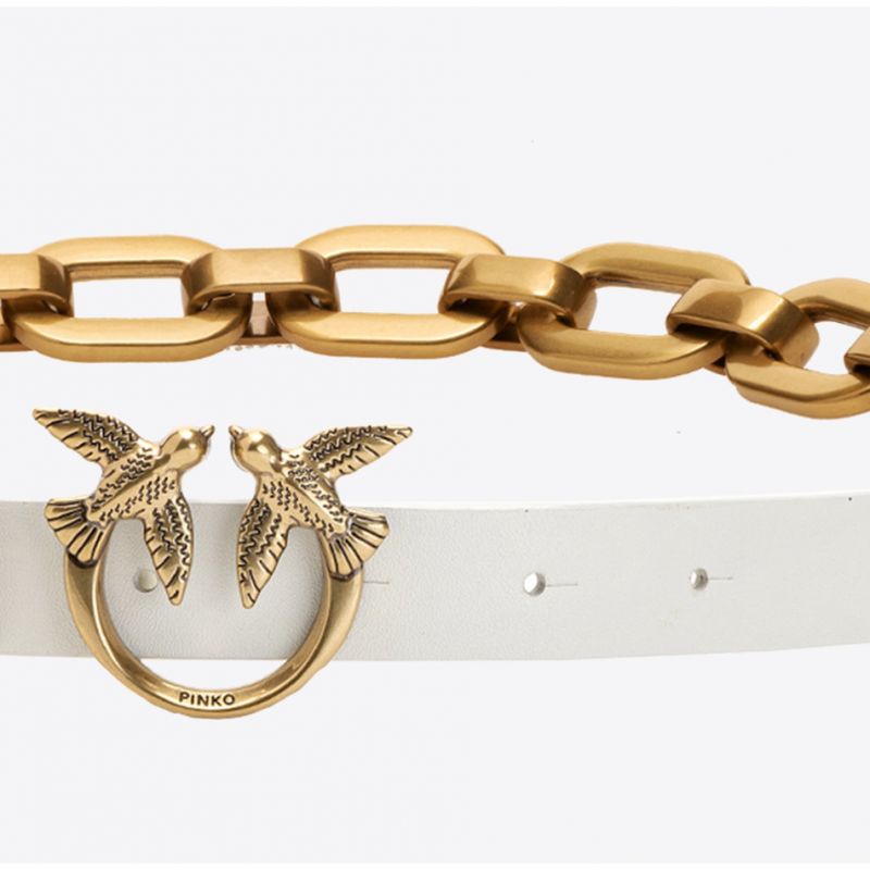 Pinko Love Birds women&#39;s belt 100139A0F1 Accessories Your Sports Performance