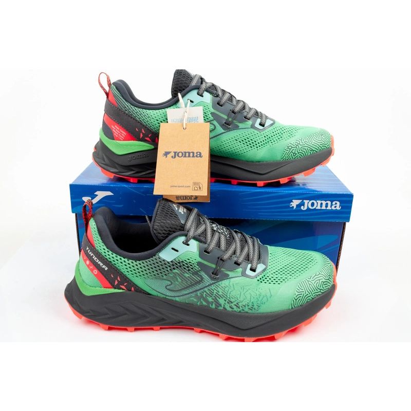Joma Men's Tundra Cushioned Trail Running Shoes Green