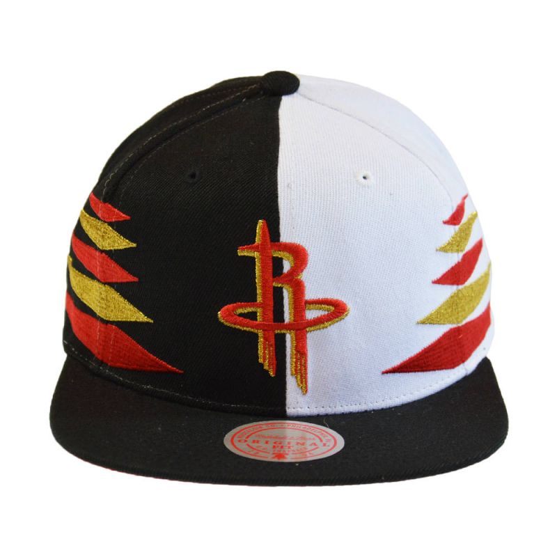 Mitchell & Ness NBA Diamond Cut Houston Rockets Cap - HHSS1093-HROYYPPPBKWH Odzież/Czapki/Czapki z daszkiem Your Sports Performance