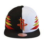Mitchell & Ness NBA Diamond Cut Houston Rockets Cap - HHSS1093-HROYYPPPBKWH Odzież/Czapki/Czapki z daszkiem Your Sports Performance