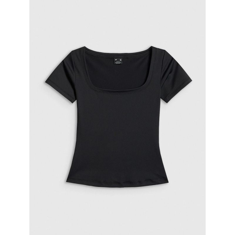 Women's slim plain T-shirt 4F 4FRSS26TTSHF3633-20S
