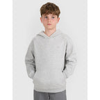 Boy's sweatshirt with hood, open, 4F 4FJWMM00TSWSM1860-25M 4f