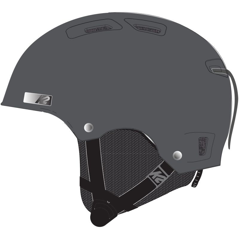K2 VERDICT men’s helmet dark gray