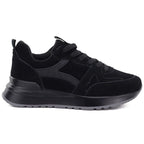 Women's black leather shoes Vinceza FIO27-67006