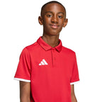 adidas Entrada 26 Polo T-shirt for kids red JZ6626