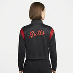 Nike Chicago Bulls Courtside 75 Tracksuit Jacket Wmns Black/University Red/Black - DB1394-010 Nike