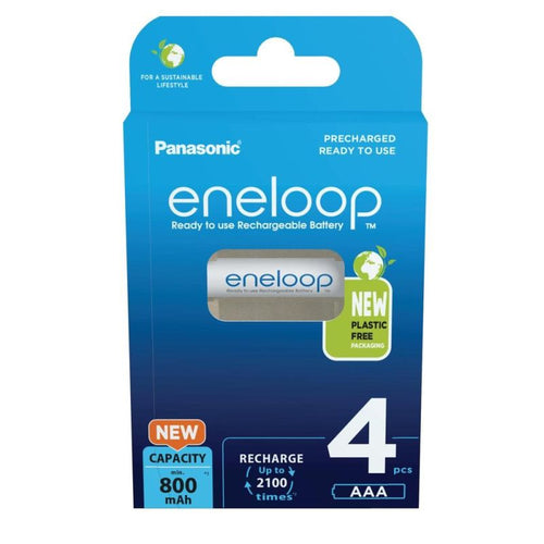 PANASONIC ENELOOP AAA 800 mAh 4 pcs Baterie, akumulatorki i ładowarki/Akumulatorki Your Sports Performance