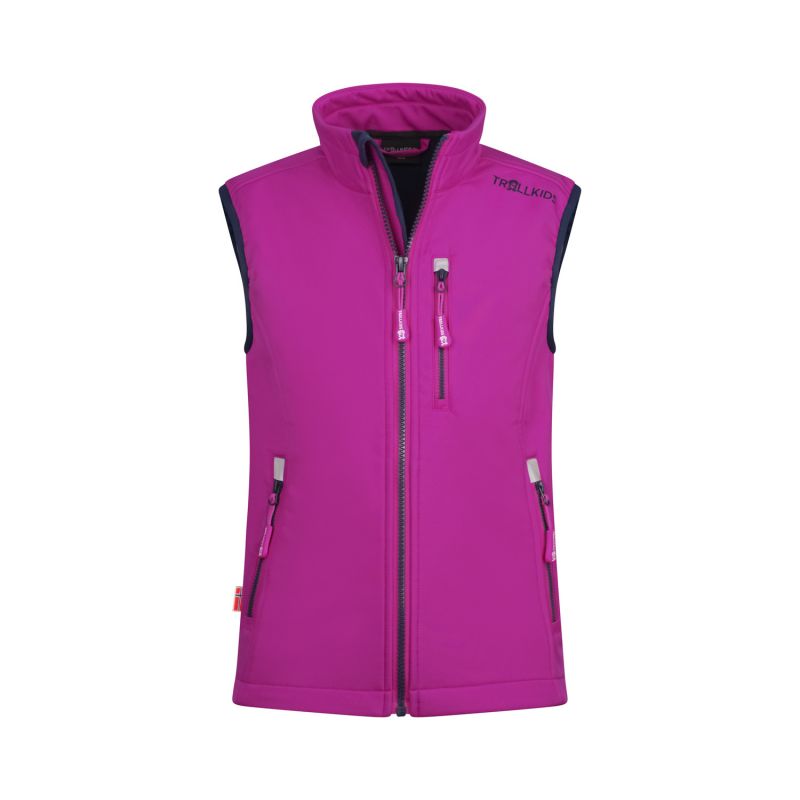 Trollkids Kids Trollfjord Vest Jr 306-236 Clothing/Outdoor/Trollkids Your Sports Performance