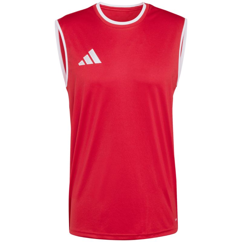 adidas Entrada 26 Sleeveless Jersey Men's T-Shirt Red KB3932