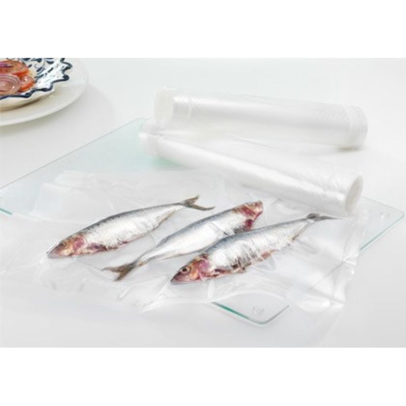 FoodSaver FSR2002-I vacuum food packaging bags (2 rolls; 20cm x 6.6m) AGD - Akcesoria/Do pakowania próżniowego - worki, pojemniki Your Sports Performance