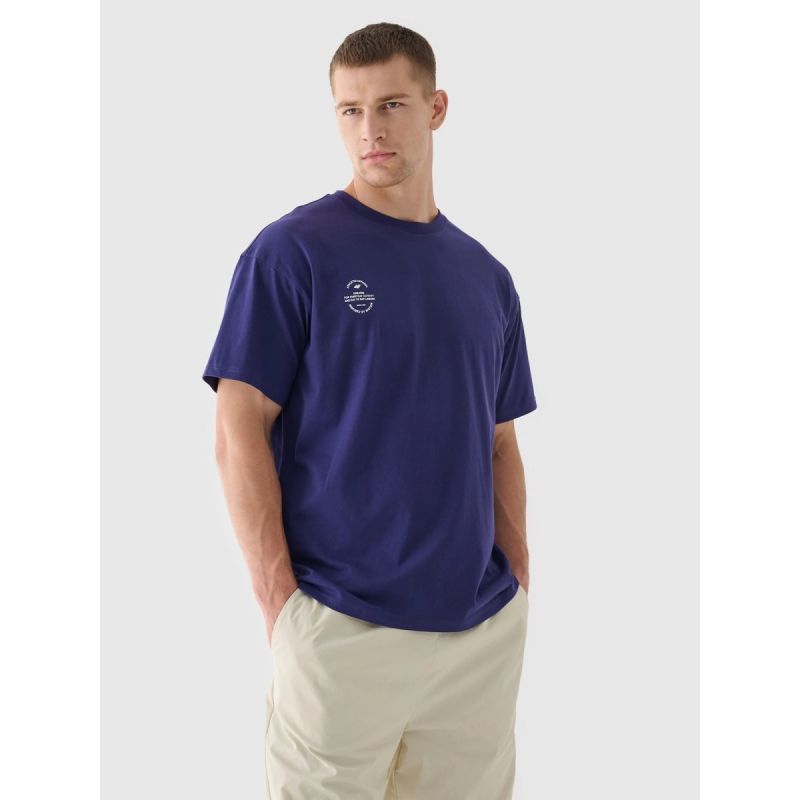 Smooth unisex oversize T-shirt 4F 4FRAW24TTSHU2672-31S *Kategoria tymczasowa Your Sports Performance