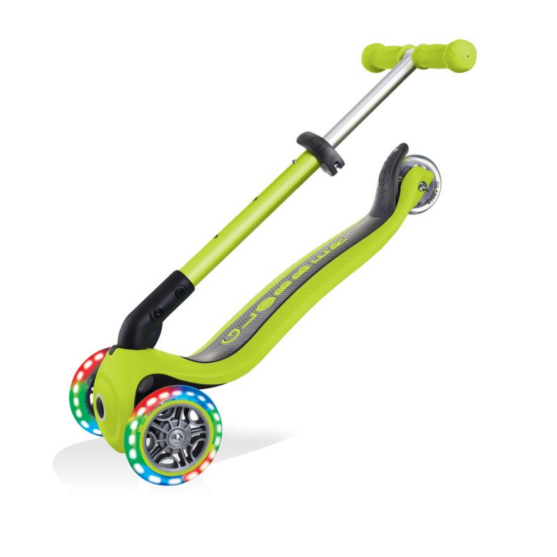 3-wheel scooter Globber Foldable Lights Lime Green Jr 437-106 Accessories/Skating/Hulajnogi Your Sports Performance