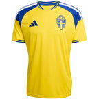 Men's adidas Sweden 26 Home Jersey yellow and blue JM5814