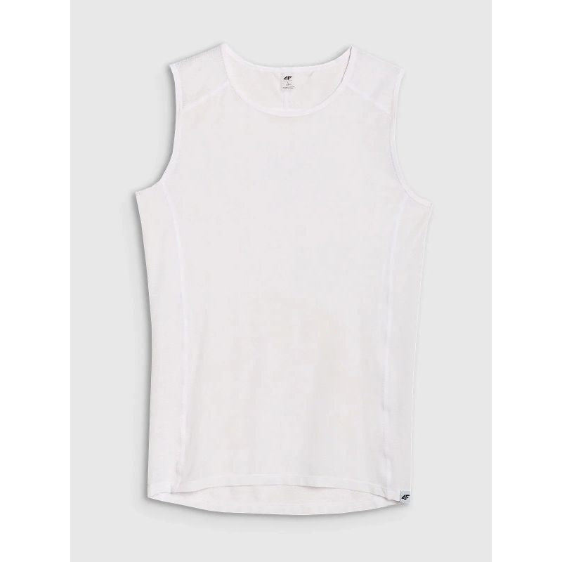 Men's quick-drying cycling tank top 4F 4FWSS25TFSLM433-11S *Kategoria tymczasowa Your Sports Performance