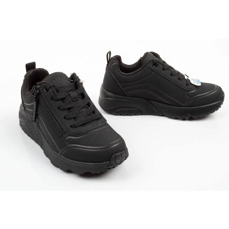 Skechers Uno Lite children's sports shoes black fashionable youth