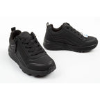 Skechers Uno Lite children's sports shoes black fashionable youth