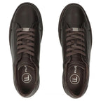 Men's brown leather sneakers Filippo MP8274