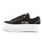 Lee Cooper women's sneakers platform black with gold In preparation Your Sports Performance