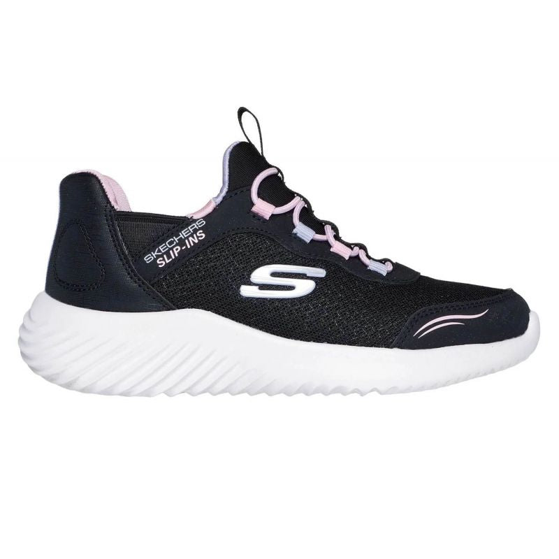 Skechers Slip-ins Bounder Simple Cute Jr 303585N-BLK shoes Footwear/Lifestyle/Skechers Skechers