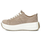 Beige women's leather platform shoes Filippo DP6795 To be categorized Your Sports Performance
